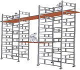 Andaimes em Nova Friburgo